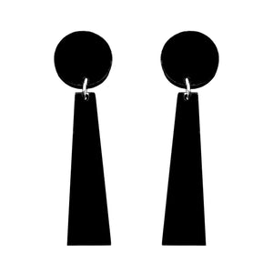 Open image in slideshow, Quad Drop Perspex Earrings
